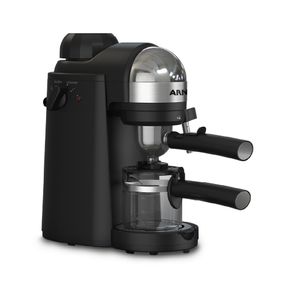 Cafeteira Espresso Arno Mini Espresso Compacta Inox 800W com bico vaporizador para leite CMME