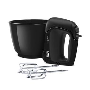Batedeira Arno Mini Chef Portátil 400W Compacta com 4 velocidades e Função Pulsar HM01