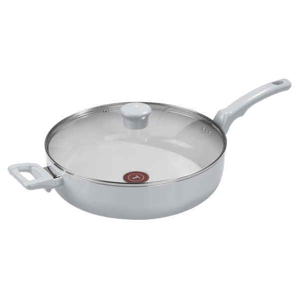 Frigideira Funda 30cm Tefal Refresh Ceramic Cinza
