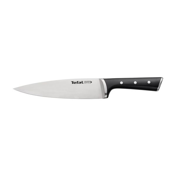 Faca Chef Aço Inox Tefal 20cm Ice Force
