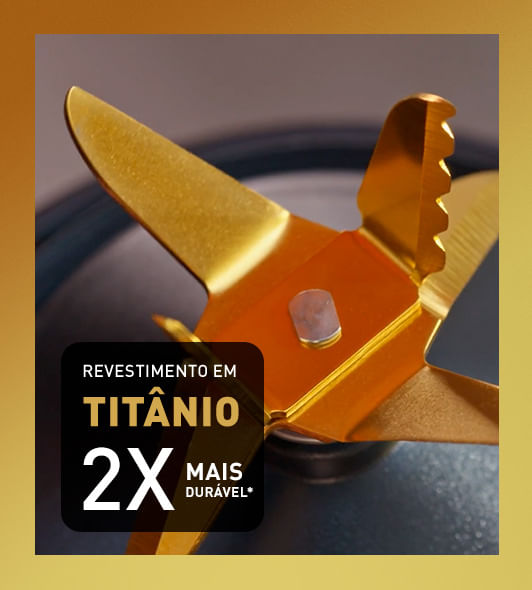 1100wW + Lâminas Powelix Life. 2x mais durável*. Revestimento em titânio. *Comparada com as lâminas do produto de entrada do mesmo fabricante